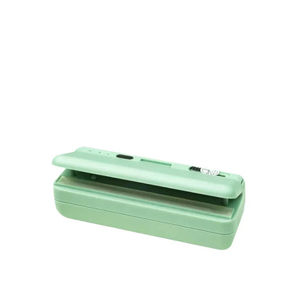 Mini bag sealer, rechargeable & compact
