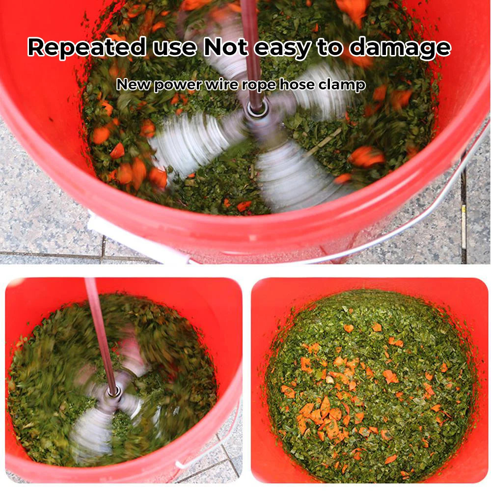 Vegetable chopper stainless steel with 4 blades