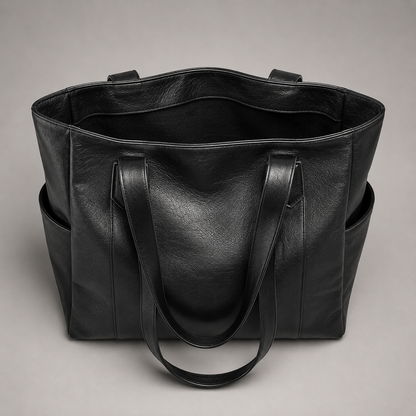 Classic Leather Tote Bag