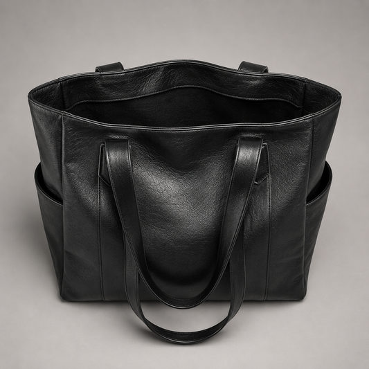 Classic Leather Tote Bag