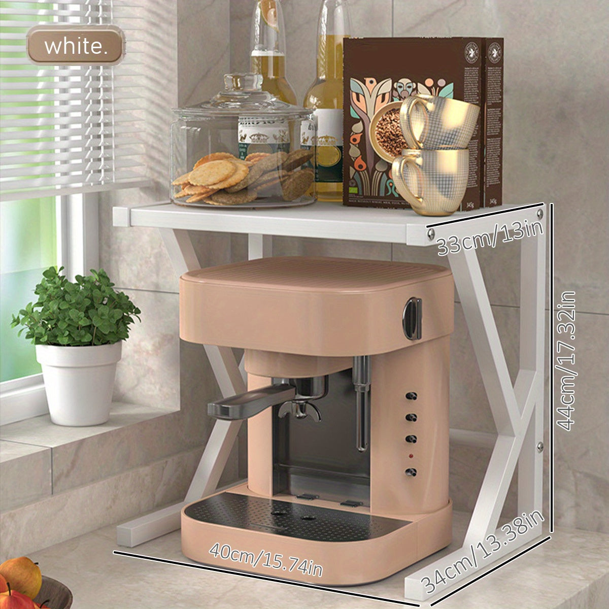Double Layer Kitchen Storage Rack - Milan