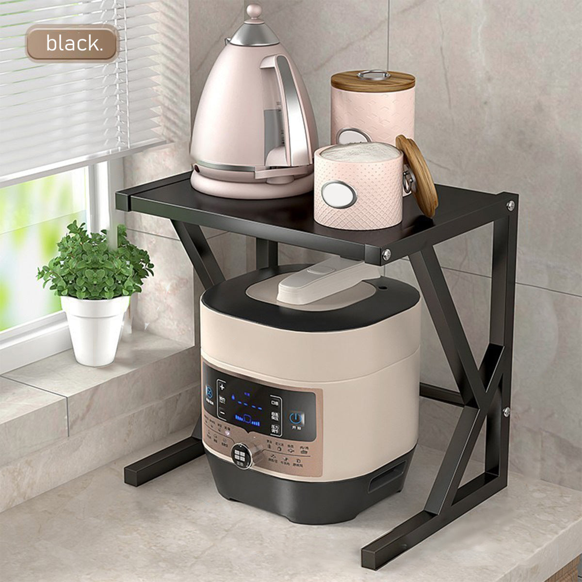 Double Layer Kitchen Storage Rack - Milan