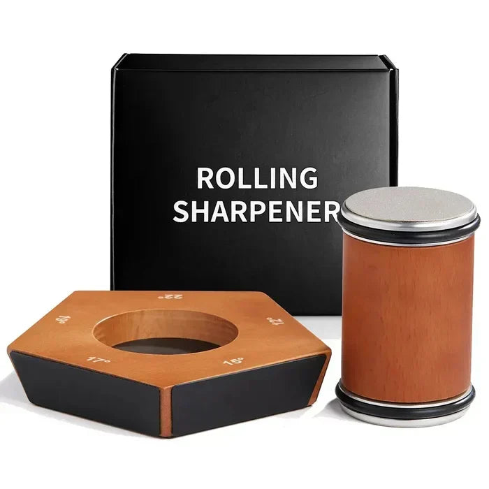 Manual diamond rotary knife sharpener - SharpRoll