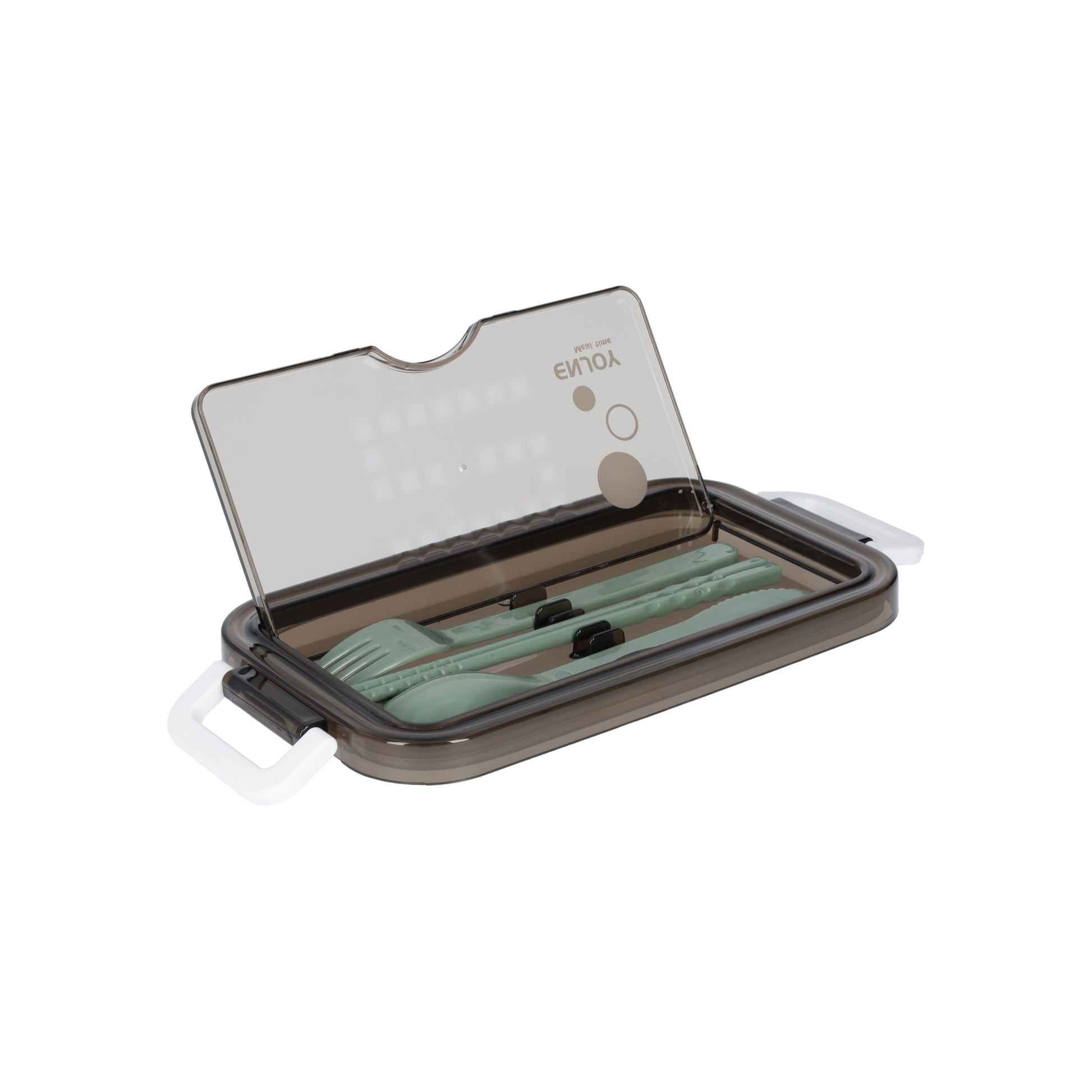 3-tier lunch box with soup container and cutlery