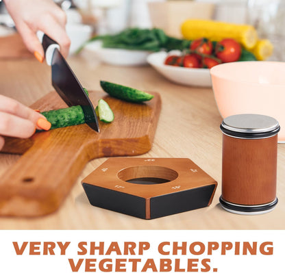 Manual diamond rotary knife sharpener - SharpRoll