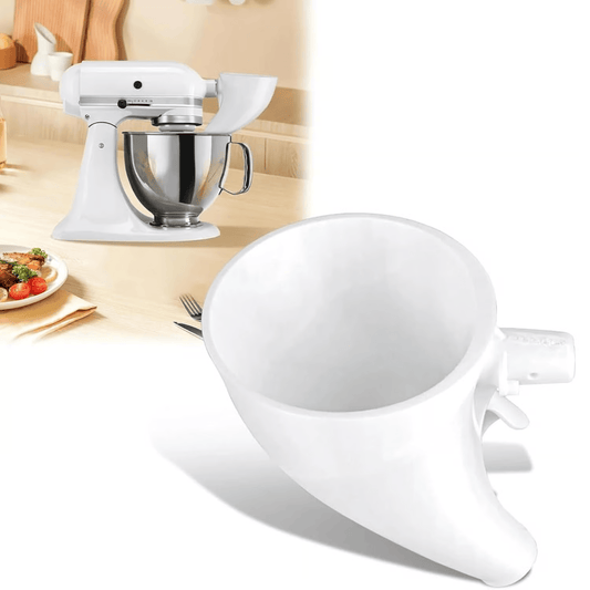 Food Processor Flour Funnel - No more spills