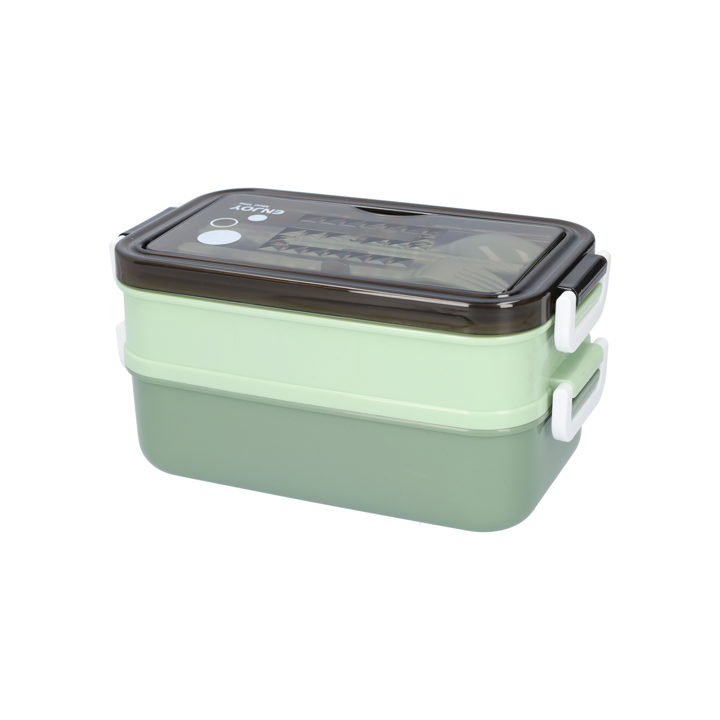 3-tier lunch box with soup container and cutlery