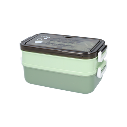 3-tier lunch box with soup container and cutlery