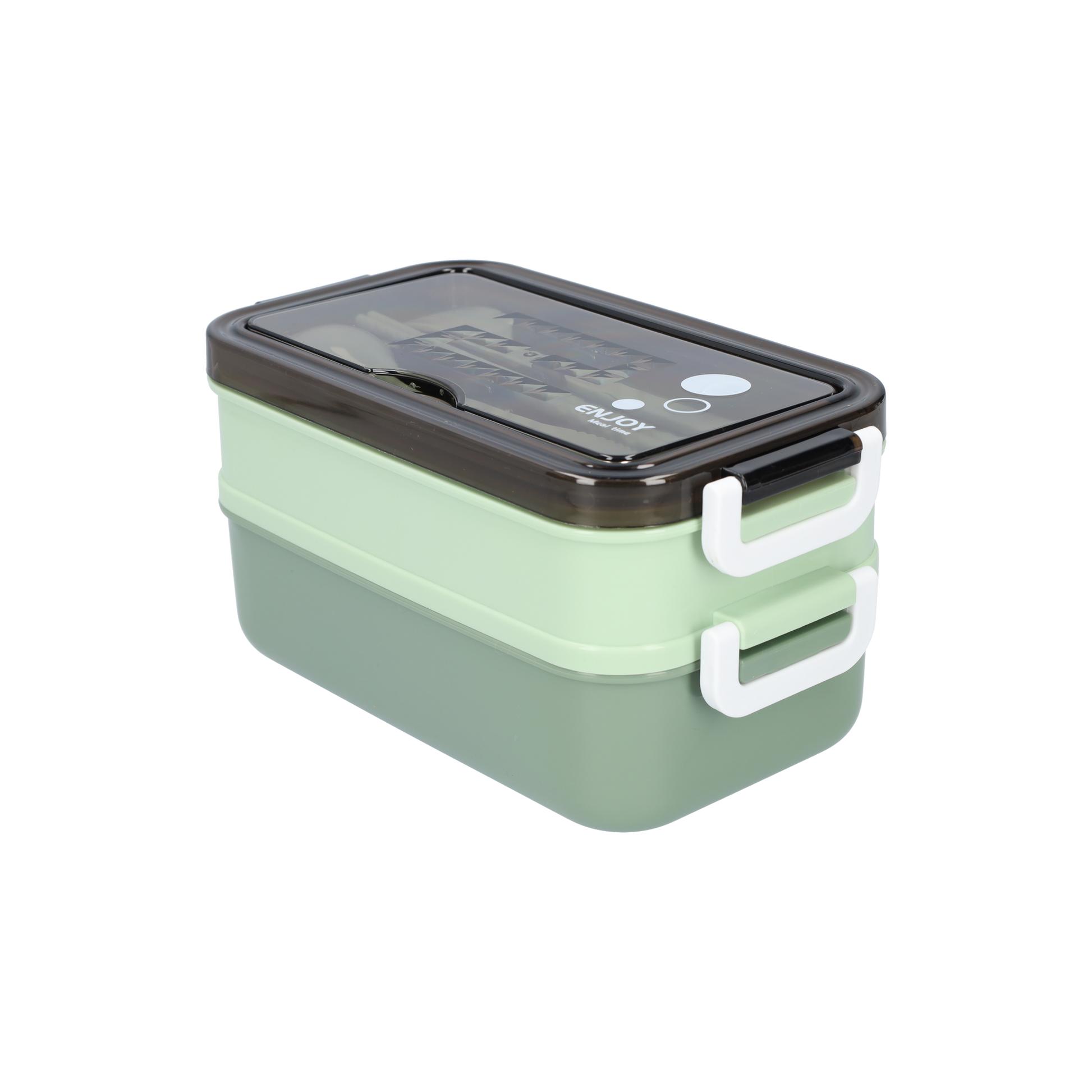 3-tier lunch box with soup container and cutlery