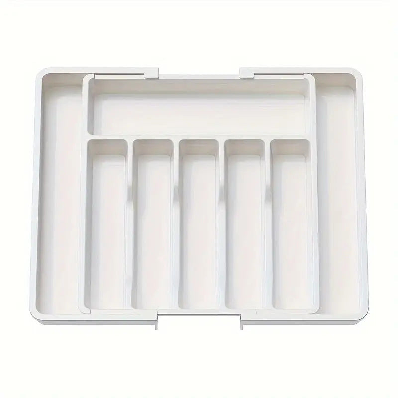 Extendable Cutlery Drawer Organizer - Adjustable 33-57cm