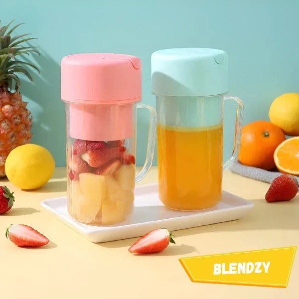 Portable smoothie mixer with battery – fresh drinks in 30 seconds