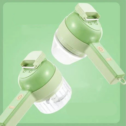 4-in-1 electric chopper with USB charging function