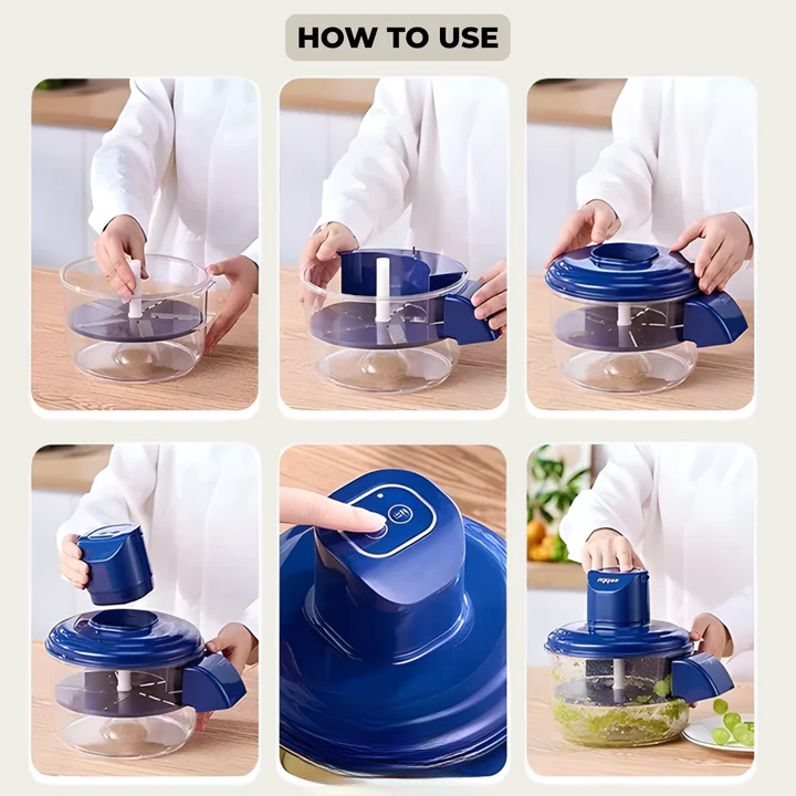 Electric Fruit & Vegetable Peeler – Perfectly peeled in seconds