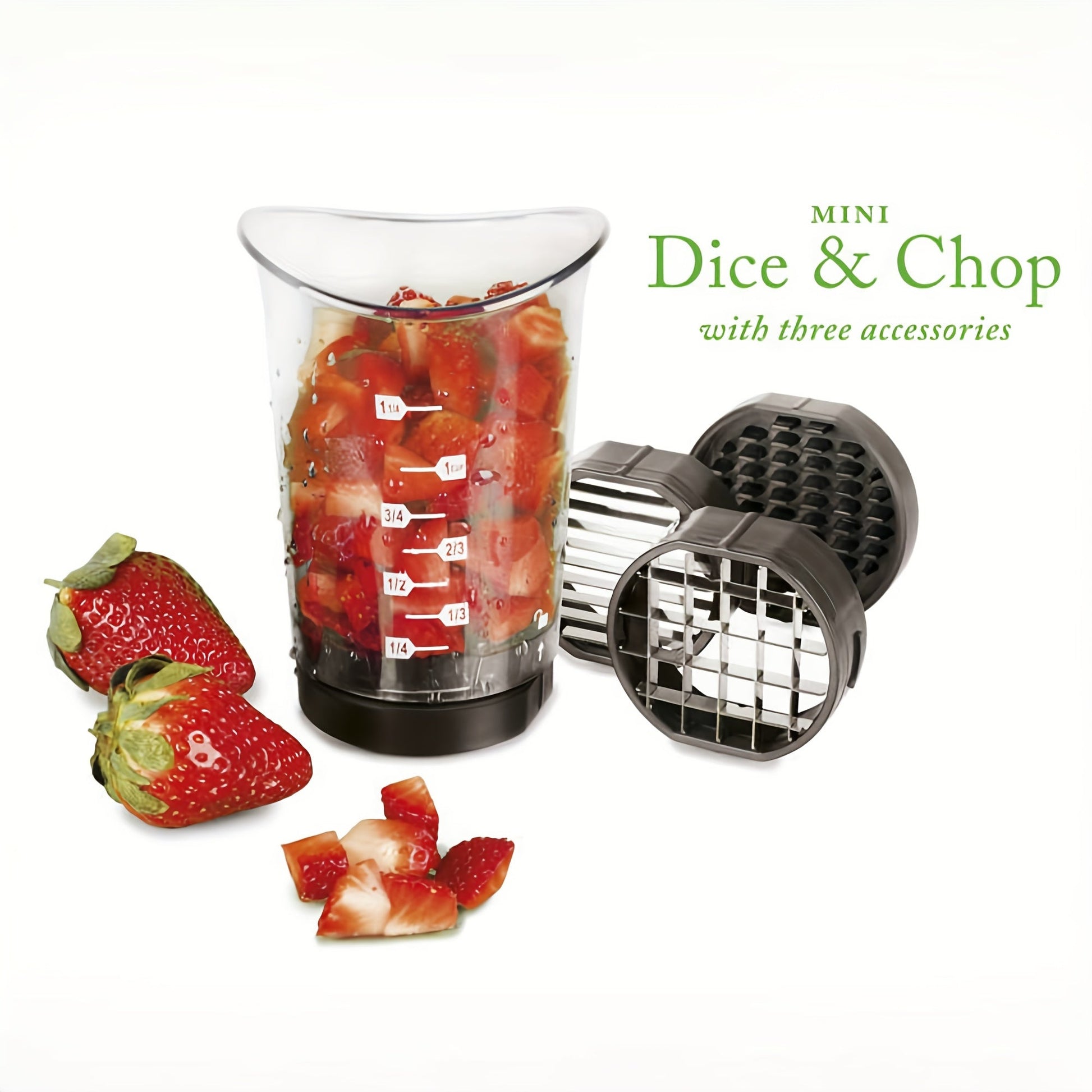 3-in-1 Manual Slicer & Shredder - QuickSlice