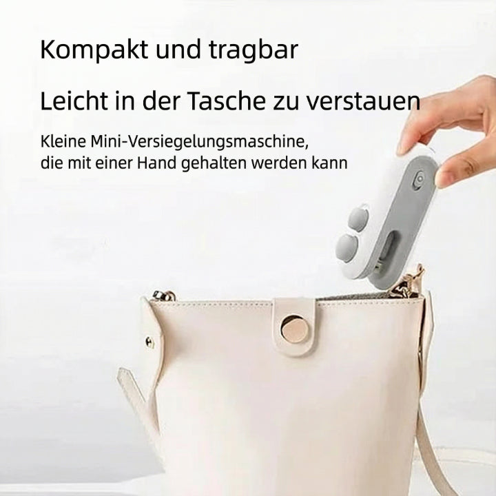 Portable bag closure