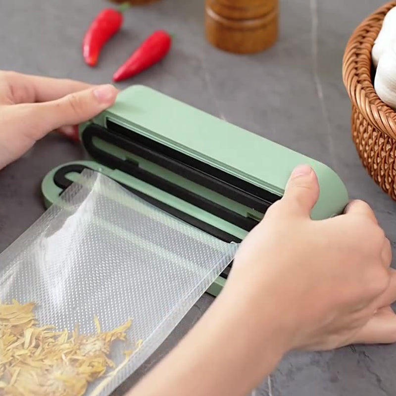 Wireless vacuum sealer with display – compact and rechargeable