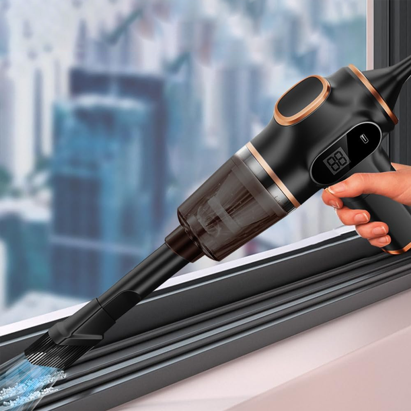4-in-1 Cordless Handheld Vacuum Cleaner – Compact & Rechargeable