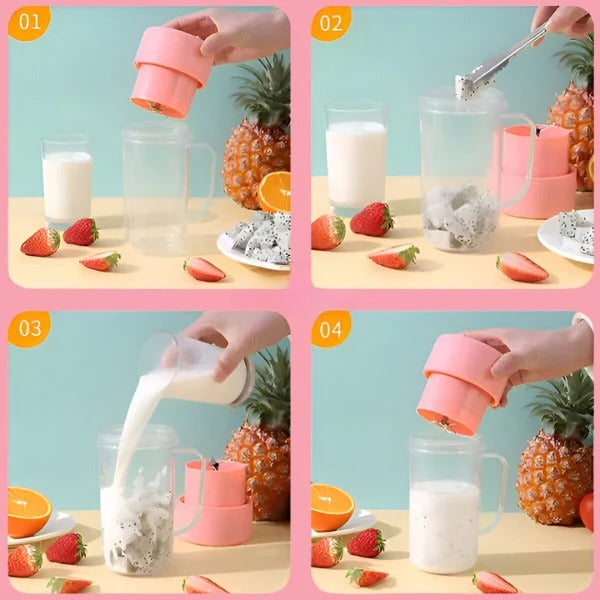 Portable Blender Cup - Fresh smoothies in seconds