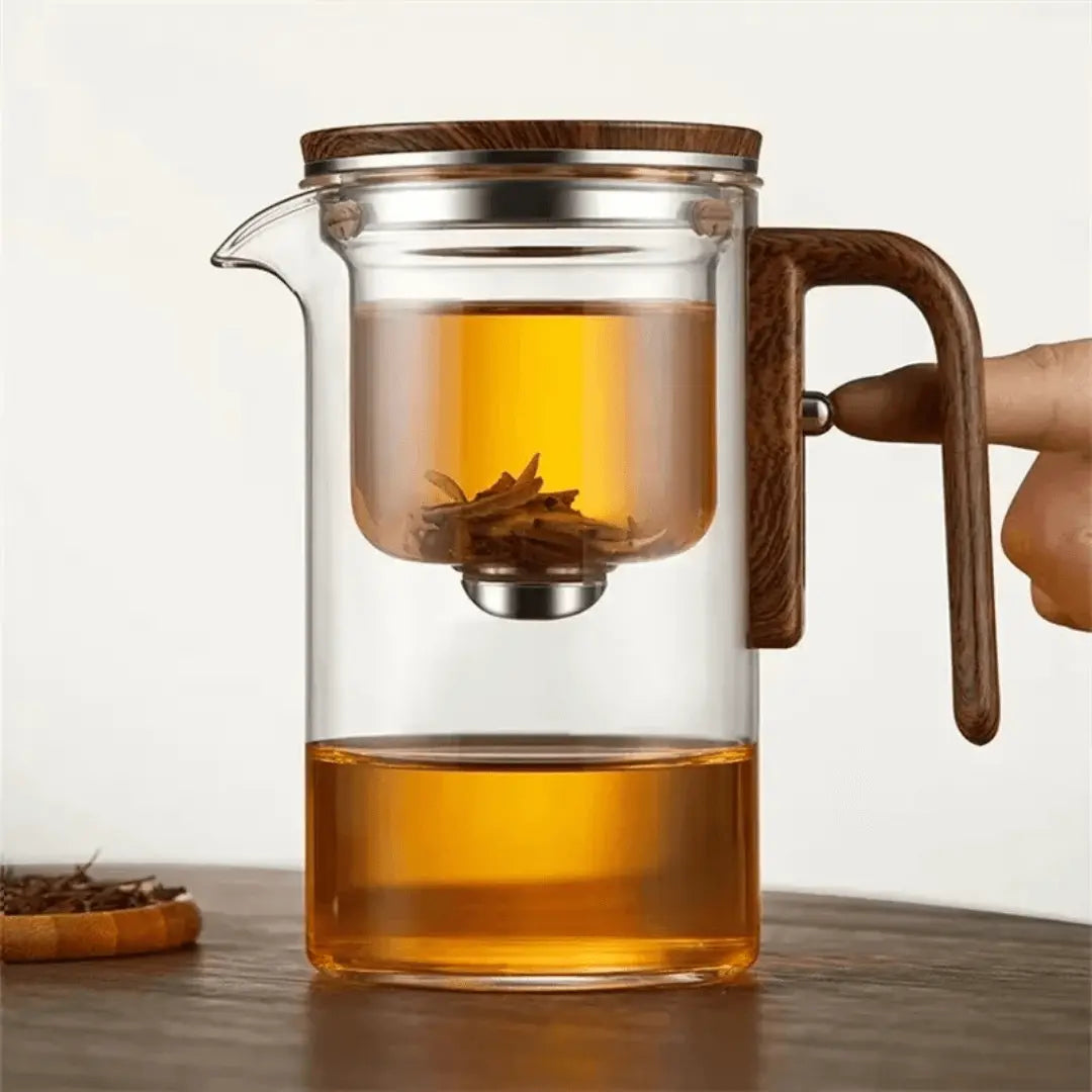 Stylish transparent teapot - ClearBrew