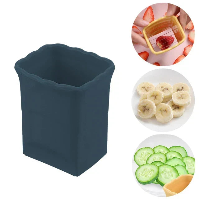 Multifunctional kitchen aid for quick cutting - QuickSlice
