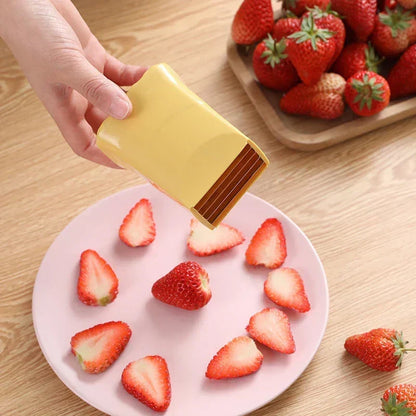 Multifunctional kitchen aid for quick cutting - QuickSlice
