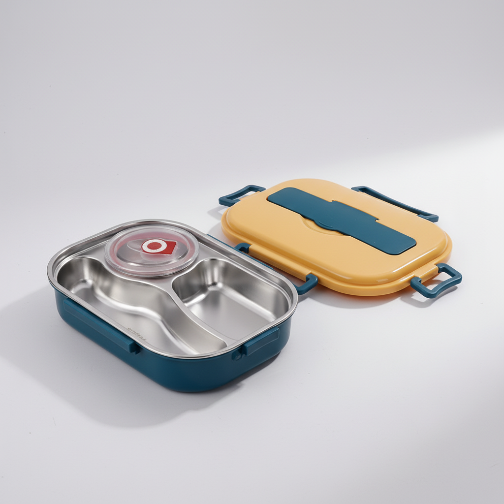 Stainless steel bento lunch box - HeatNook