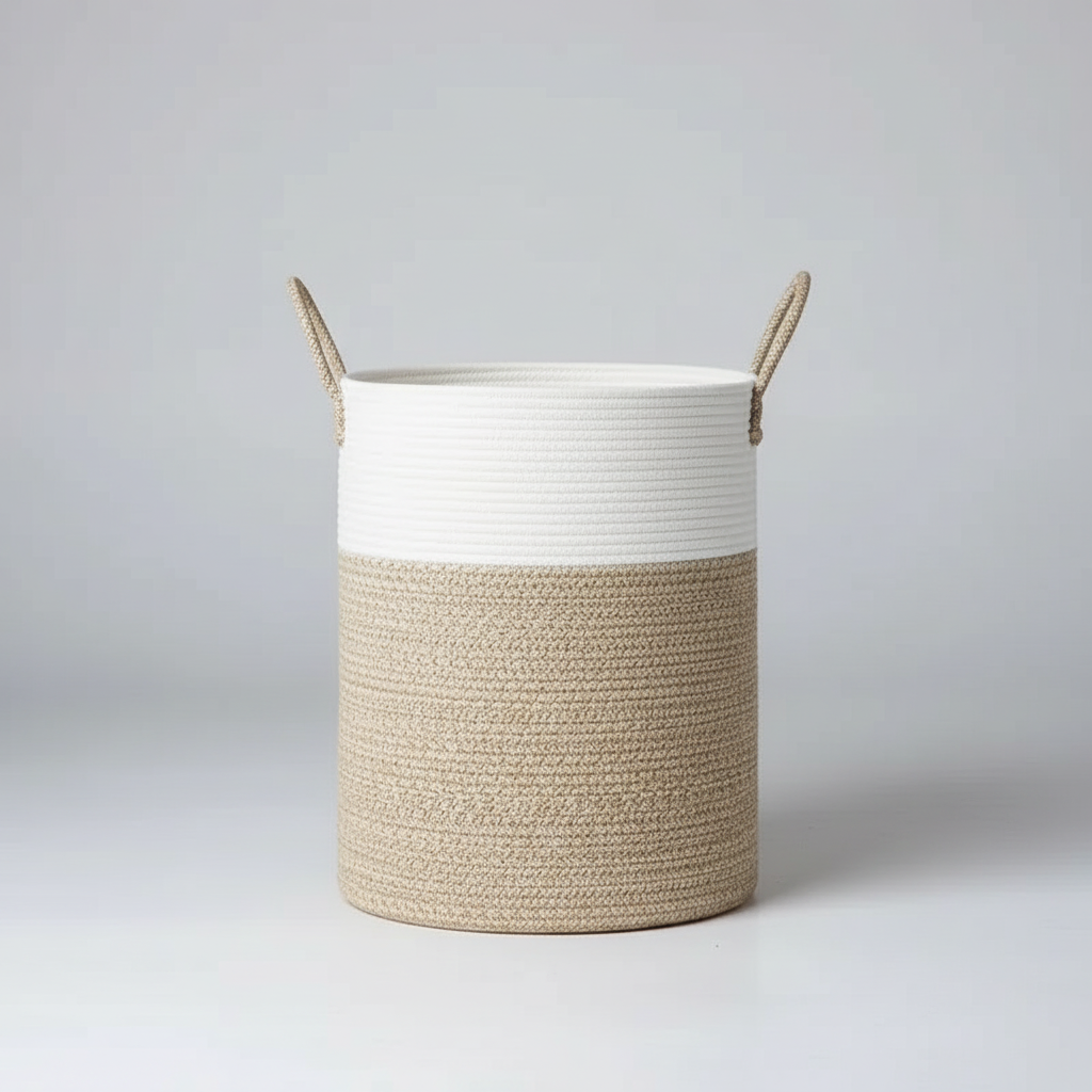 Foldable Round Laundry Basket - TidyLoop