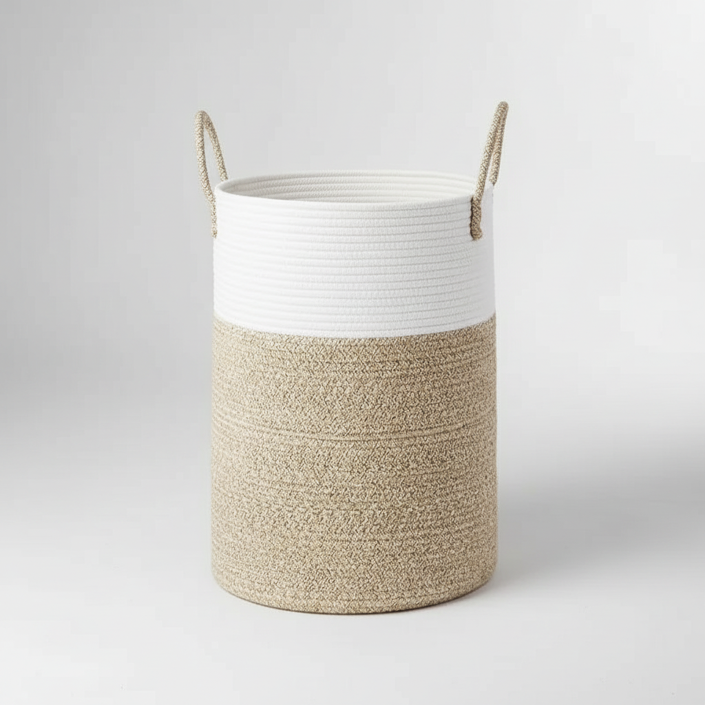 Foldable Round Laundry Basket - TidyLoop