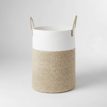 Foldable Round Laundry Basket - TidyLoop