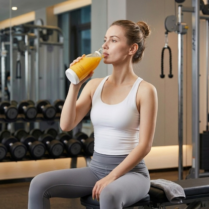 Portable Blender Bottle 420ml - fresh smoothies in seconds, wireless