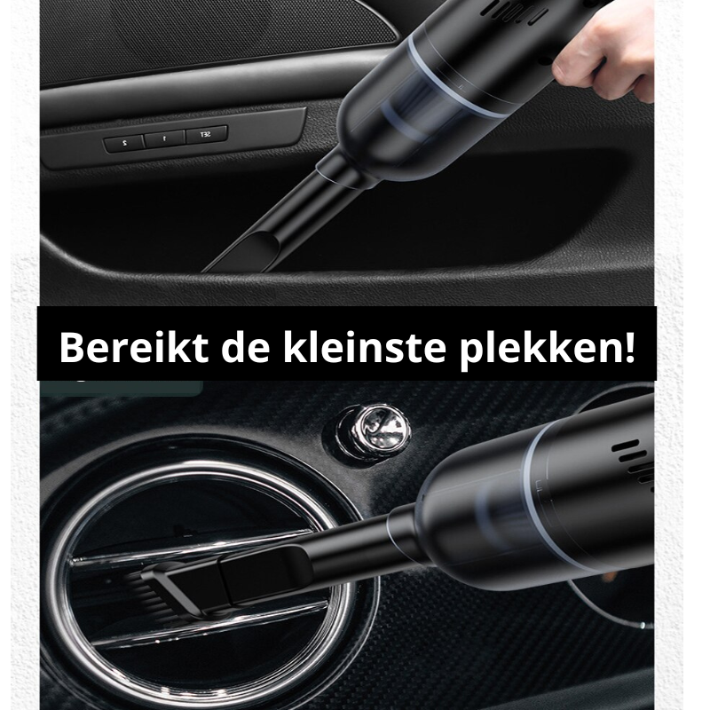 Portable Car Vacuum Cleaner | Light, quiet and powerful