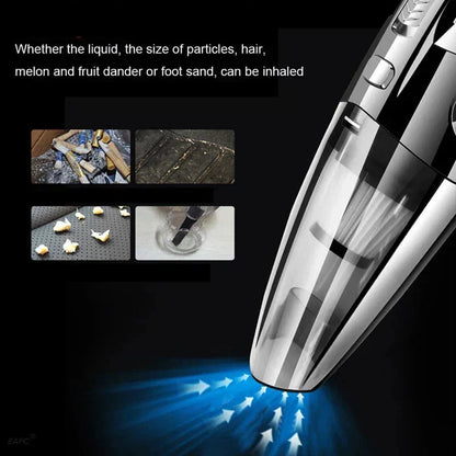 Wireless vacuum cleaner with powerful cyclone suction - PowerSuction