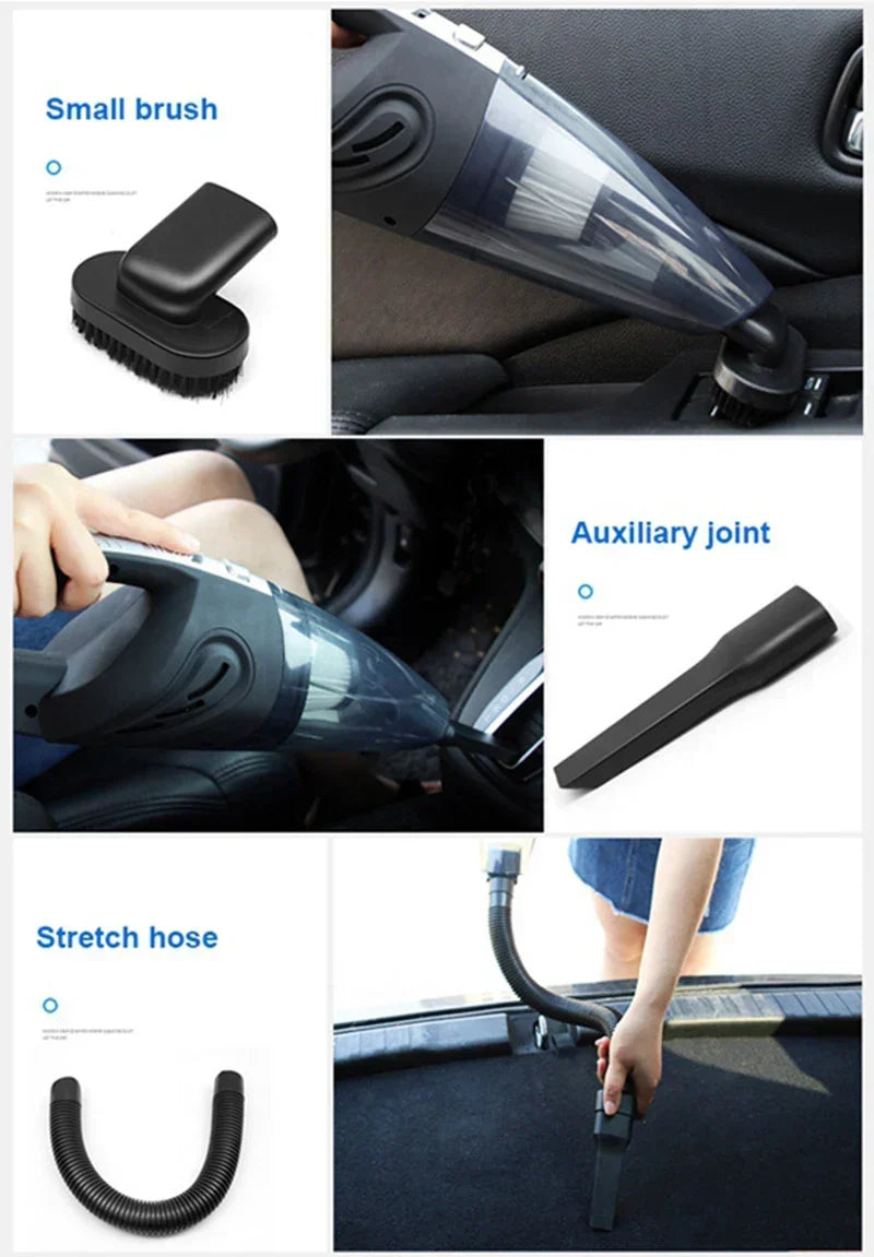Wireless vacuum cleaner with powerful cyclone suction - PowerSuction