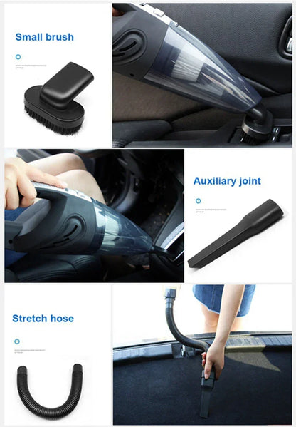 Wireless vacuum cleaner with powerful cyclone suction - PowerSuction