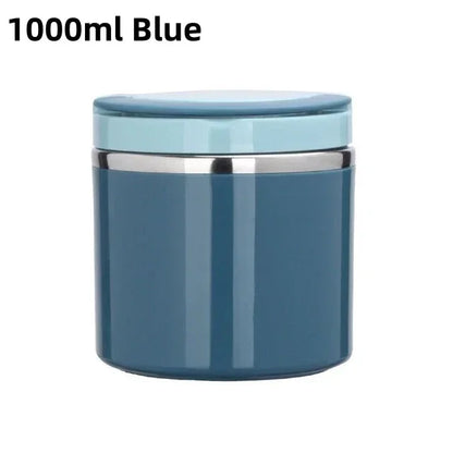 Thermal lunch box stainless steel with handle – leak-proof