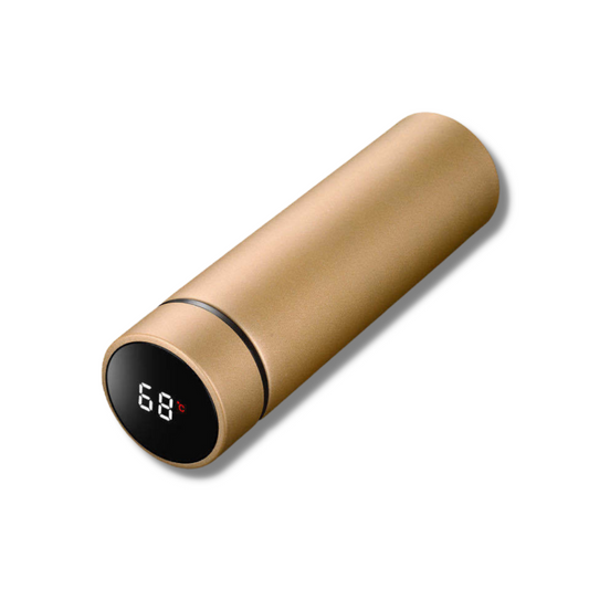 Smart thermos bottle with digital temperature display - TempKeeper