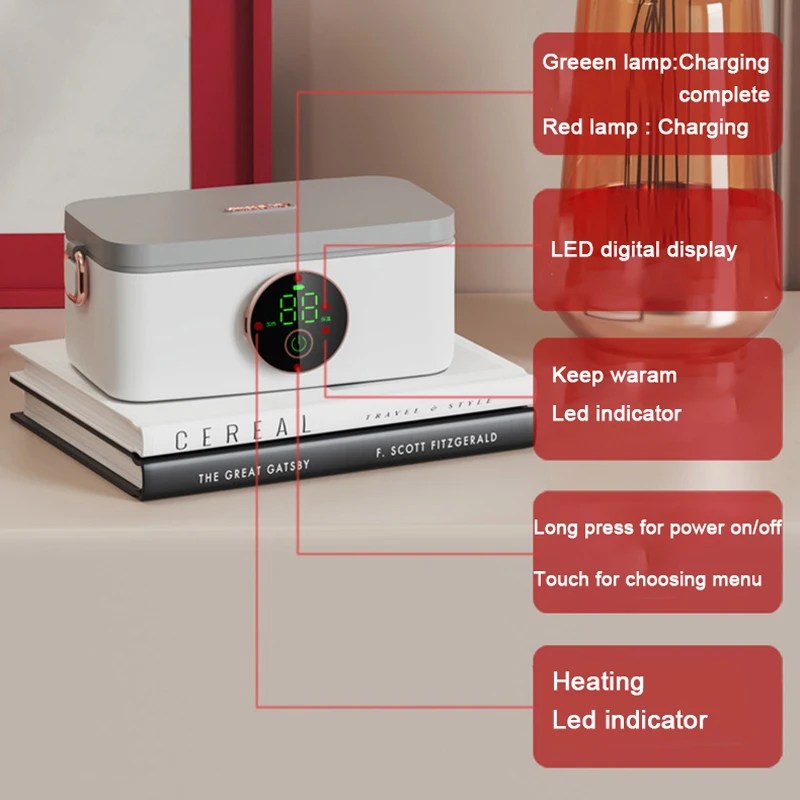 Wireless Electric Lunch Box – HeatBox