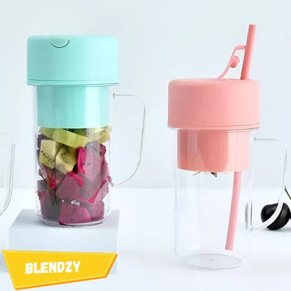 Portable smoothie mixer with battery – fresh drinks in 30 seconds