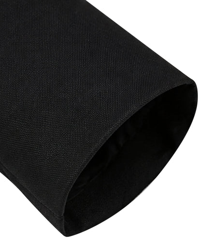 Mens Demon King Costume Black Jacket Pants Shirt and Hat Suit for Dress-up Party