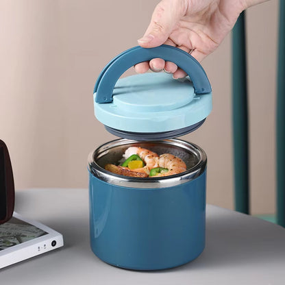 Stainless Steel Insulated Food Container - Leak Proof, 630ml or 1000ml