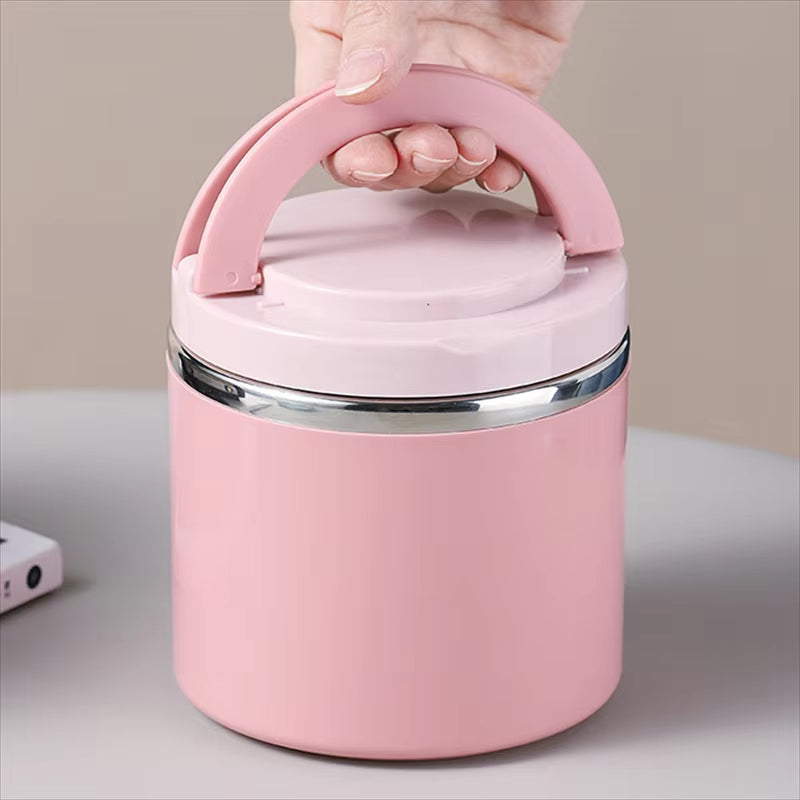 Stainless Steel Insulated Food Container - Leak Proof, 630ml or 1000ml