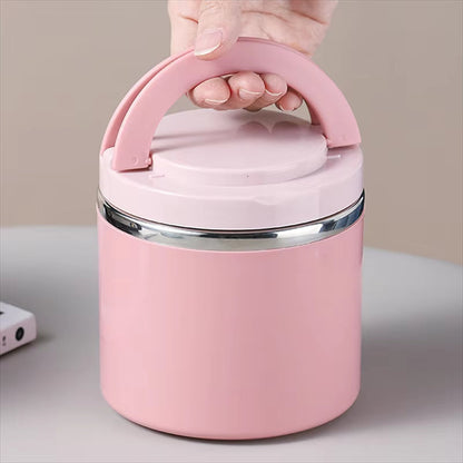 Stainless Steel Insulated Food Container - Leak Proof, 630ml or 1000ml