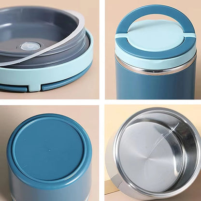 Stainless Steel Insulated Food Container - Leak Proof, 630ml or 1000ml