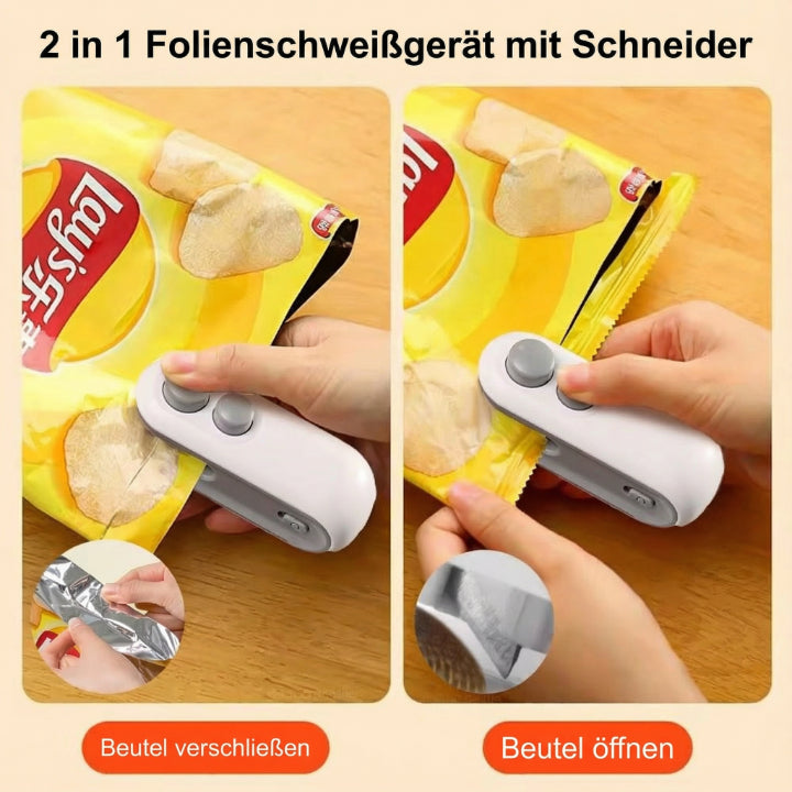 Portable bag closure