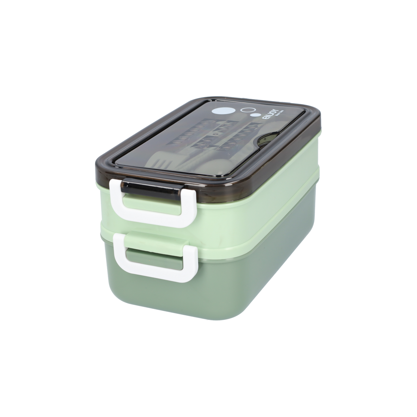 3-tier lunch box with soup container and cutlery