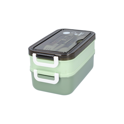 3-tier lunch box with soup container and cutlery