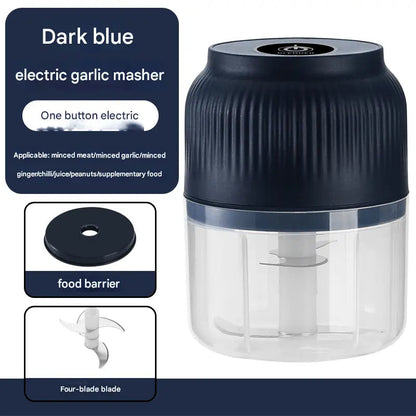 Mini Garlic Chopper — Chops meat, nuts & spices effortlessly