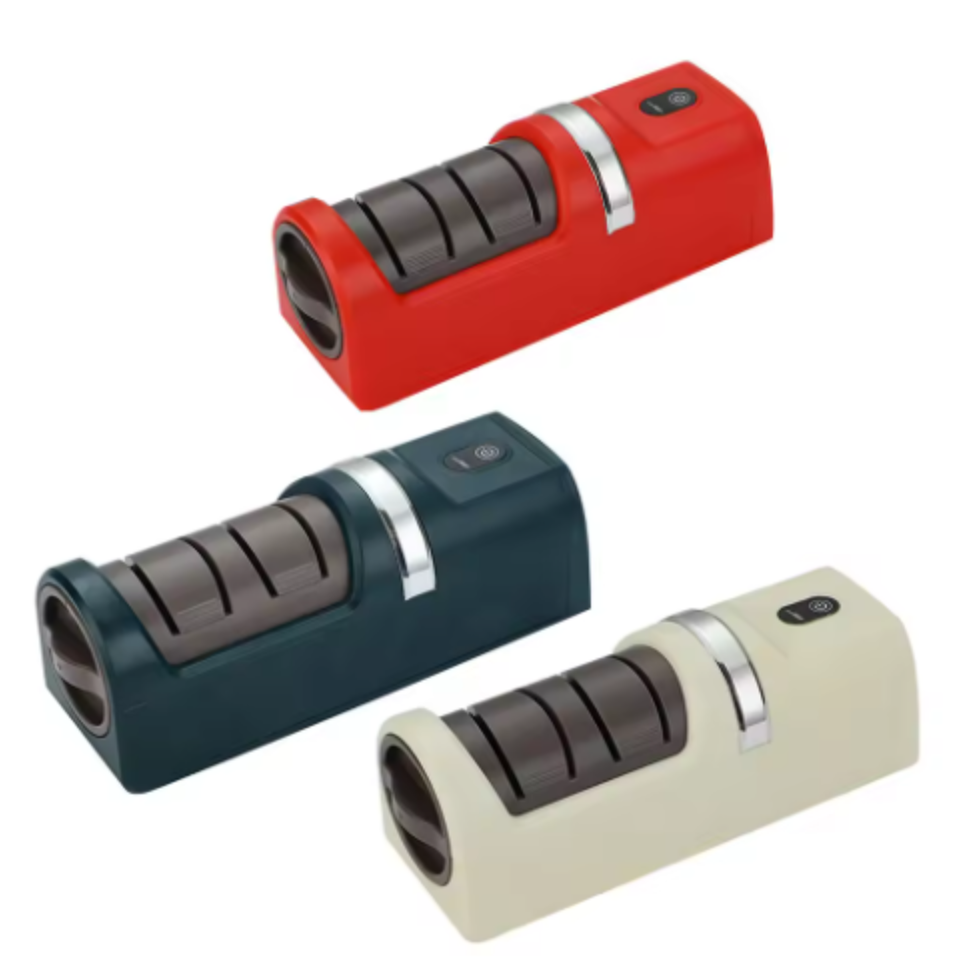 Electric knife sharpener USB rechargeable with battery