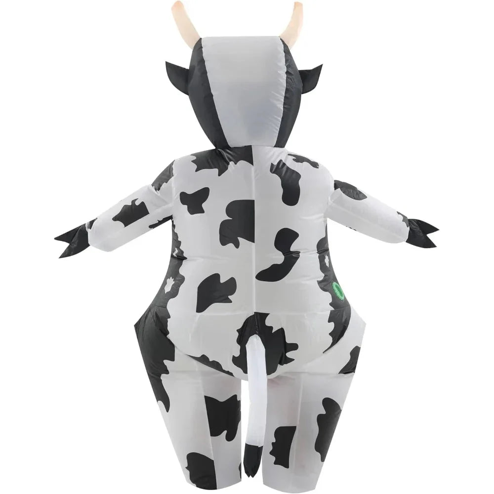 Halloween Costumes Adult Inflatable Funny Cow Outfit
