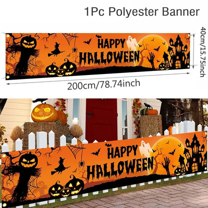 Halloween Decorations Outdoor Halloween Banner Yard Sign